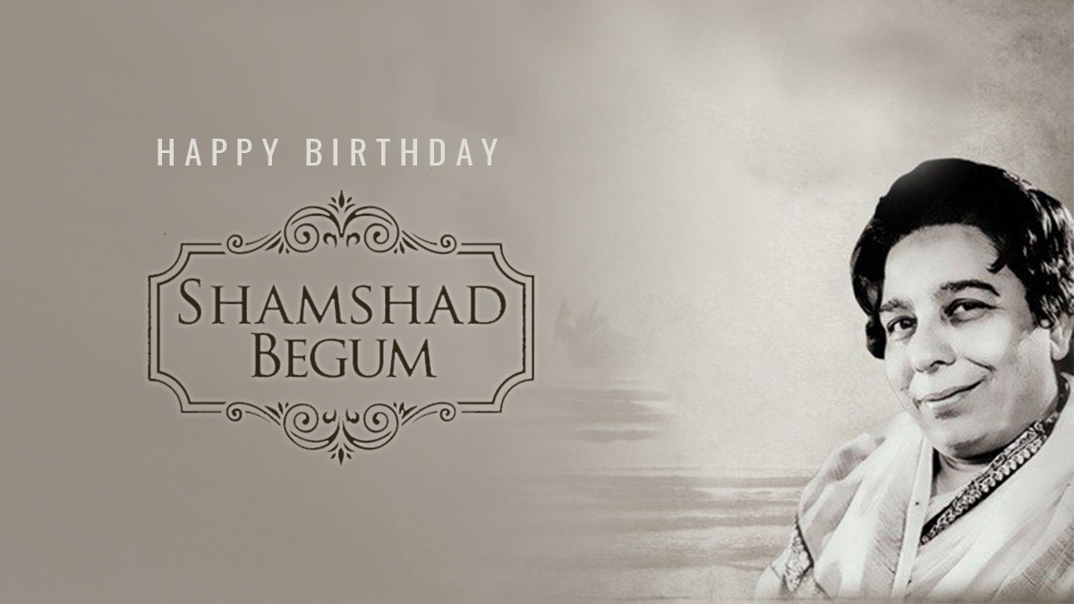 Remembering The Legendary Singer, Shamshad Begum - SheSight