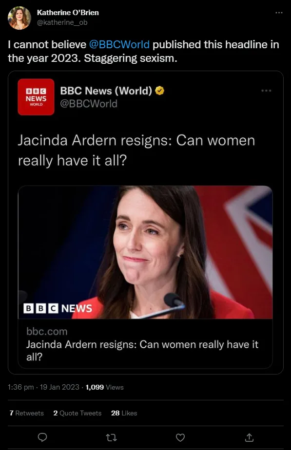 Jacinda Arden resigns: BBC’s report slammed by netizens