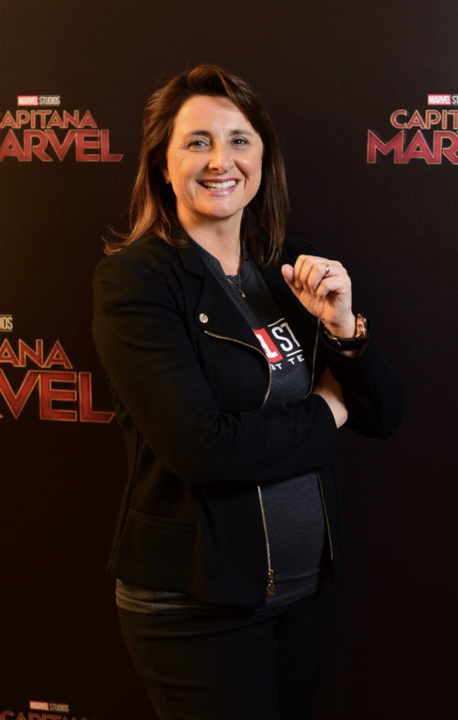 Marvel exec Victoria Alonso 