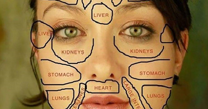 Signs of Fatty Liver Women's Face Skin