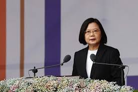 Taiwan's President Tsai Ing-wen	