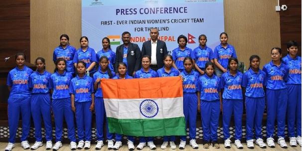 India’s First-Ever Women’s Blind Cricket Team to Play Bilateral Series Against Nepal