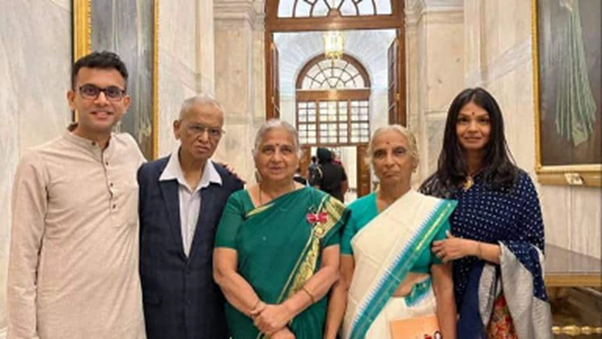 Sudha Murty’s Padma Bhushan Award Inspires Daughter Akshata Murty