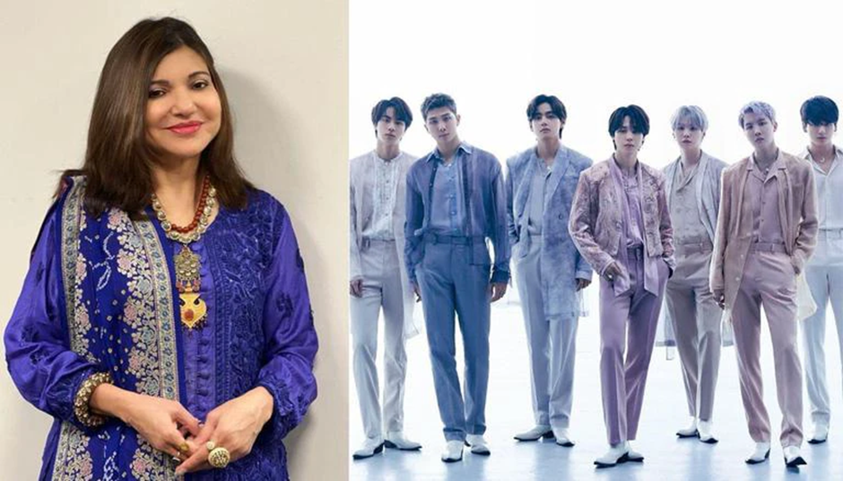 Alka Yagnik Surprised by BTS’ Popularity after Topping Highest YouTube Streams