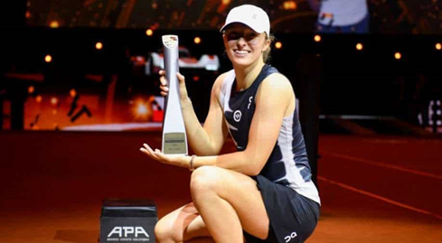 Iga Swiatek secures back-to-back Stuttgart Open titles and defeats Aryna Sabalenka