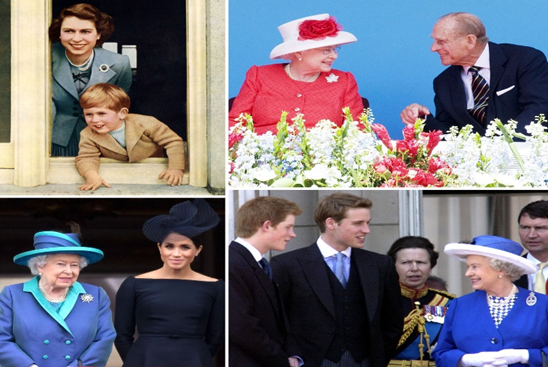 A retrospective look at endearing quotes about Queen Elizabeth II by the British royal family over time.