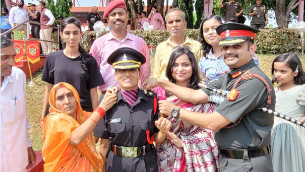 Widow of Indian Soldier Killed in Galwan Valley Breaks Barriers, Commissioned as Lieutenant