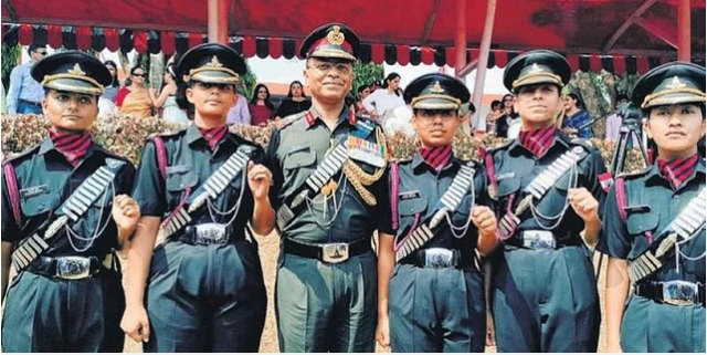 Indian Army Breaks Gender Barrier: Commissioning Five Women Officers in Artillery