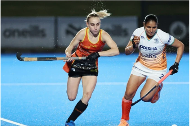 Indian Women’s Hockey Team’s Valiant Effort in 2-3 Loss to Australia in Second Test