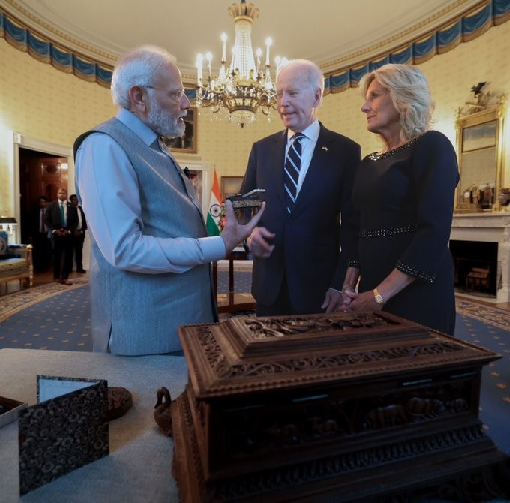 Biden, Modi Meet: First Pictures Released