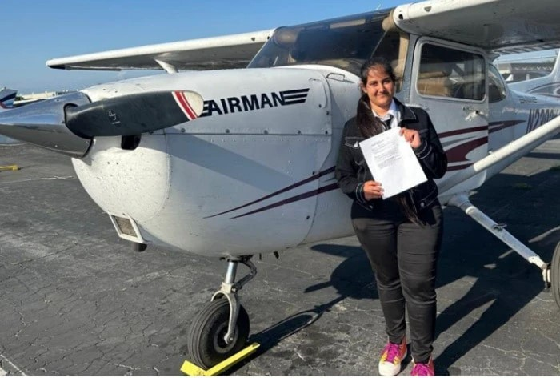 Youngest Pilot Sakshi Kochhar Shatters Barriers