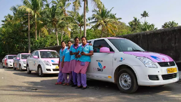 Women Empowered as E-Cab Drivers