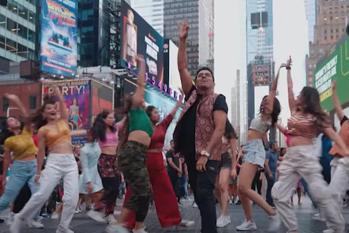 Times Square Flash Mob Dances to ‘What Jhumka?’