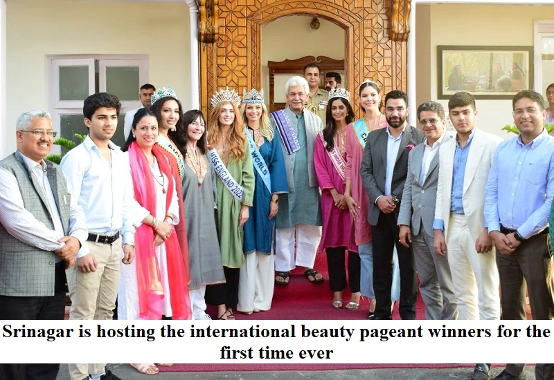 Srinagar’s Debut: Beauty Queens Embrace Kashmir’s Charm