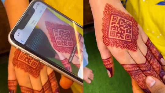 Viral ‘QR Code Mehendi’ Adds Tech Twist to Raksha Bandhan