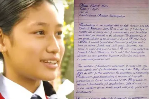 Nepal’s Teen Prodigy: World’s Best Handwriting