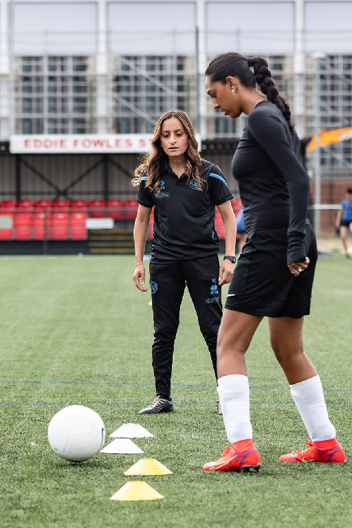 South Asian Women Striving in Football