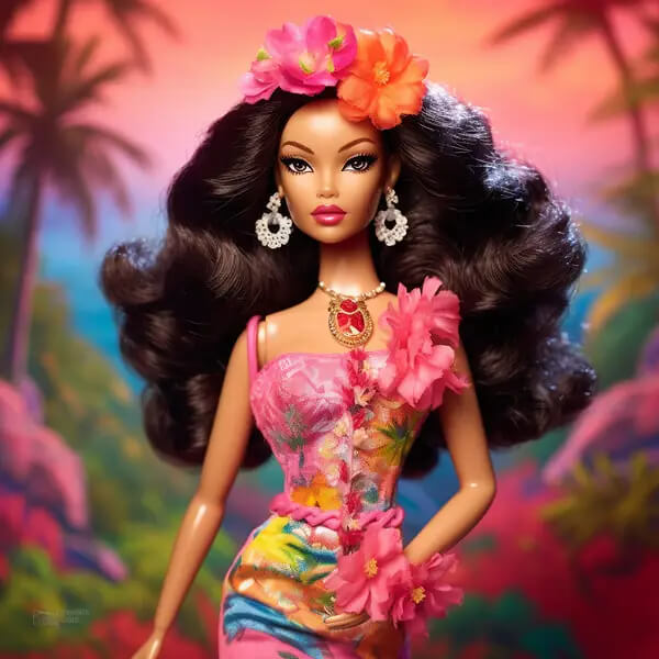 AI Crafts Unique Barbie Dolls for Each U.S. State: A Special Doll for Every Place