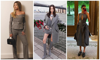 Grey Takes Center Stage in Fashion: Celebrities Leading the Trend