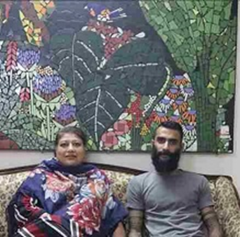 Mumbai Mother-Son Duo Creates Eco-Friendly Art and Furniture