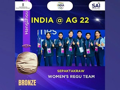 Indian Women’s Sepaktakraw Team Secures Historic Bronze at Asian Games