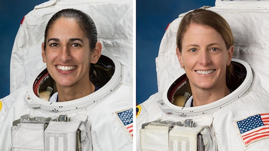 NASA Astronauts Conduct Historic Fourth All-Female Spacewalk