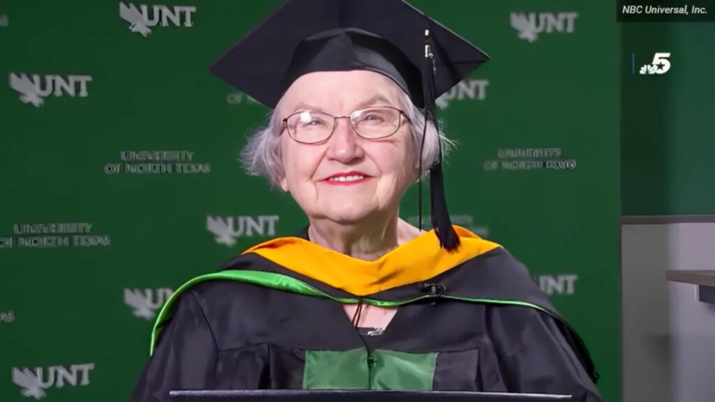 Women Master's Degree at 90