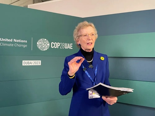 Mary Robinson Advocates Fair and Swift Fossil Fuel Phase-Out at COP28