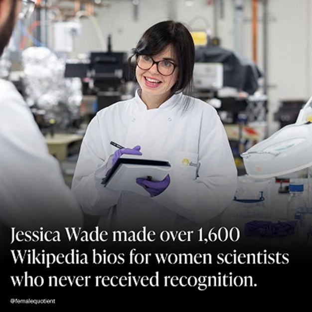 Dr. Jessica Wade Wiki Revolution