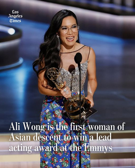 Ali Wong Makes History with Emmy Win for ‘Beef,’ Celebrates Diversity in Limited Series