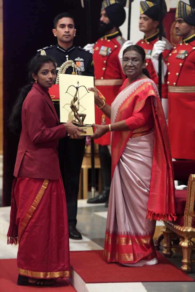 Vaishali Rameshbabu Arjuna Award
