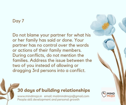 Day 7 of Relationship Journey