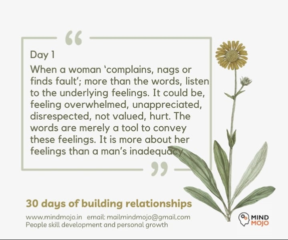 Building Stronger Relationships: A 30-Day Journey with Sajitha Rasheed and Mind Mojo
