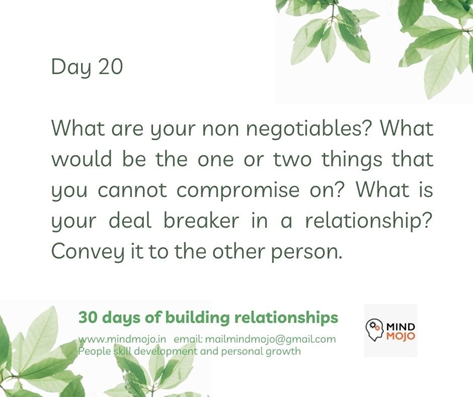 Setting Boundaries: Day 20 on Our Relationship Journey with Sajitha Rasheed and Mind Mojo