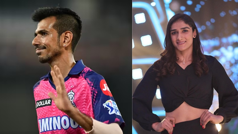 Sangeeta Phogat’s Playful Gesture with Yuzvendra Chahal Steals Hearts