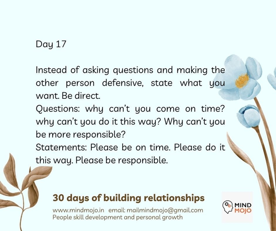 Clear and Effective Communication: Day 17 on Our Relationship Journey