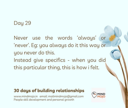 Enhancing Communication in Relationships: Day 29 on Our Relationship Journey